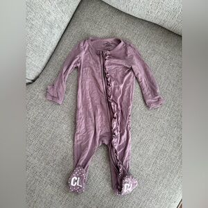 Caden Lane Bamboo Ruffle Romper size 3-6 months